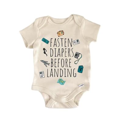 Travel Airplane Adventure - Baby Boy Girl Clothes Infant Bodysuit Funny Cute Newborn
