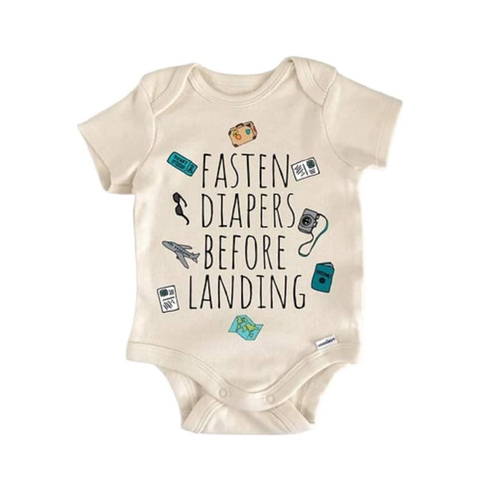 Travel Airplane Adventure - Baby Boy Girl Clothes Infant Bodysuit Funny Cute Newborn