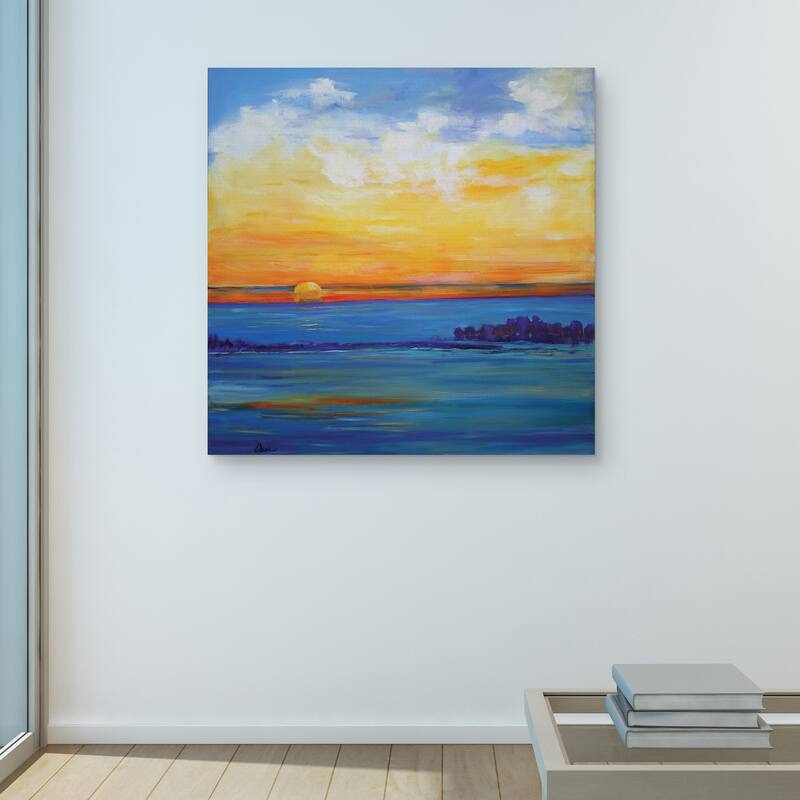 Independence Day Sunset by Alexi Fine Canvas Art Print