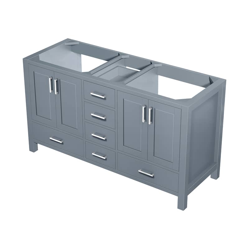 Jacques 60 in. W x 22 in. D White Double Bath Vanity
