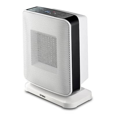 Compact Oscillating Ceramic Heater With LED Temperature Control