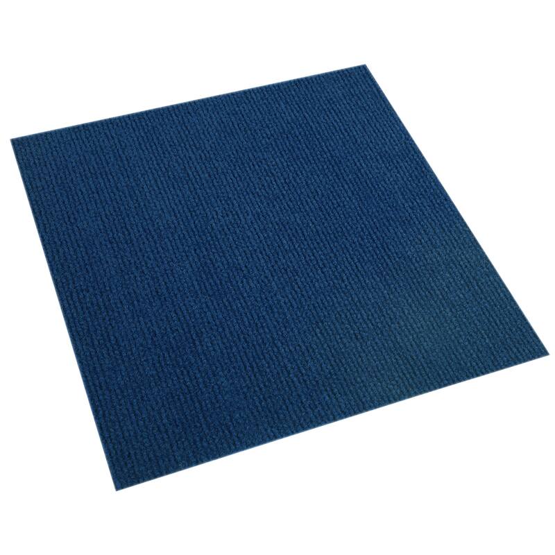 Self Adhesive Carpet Floor Tile Non-slip Floor Mat (12sqft - 12 Tiles)