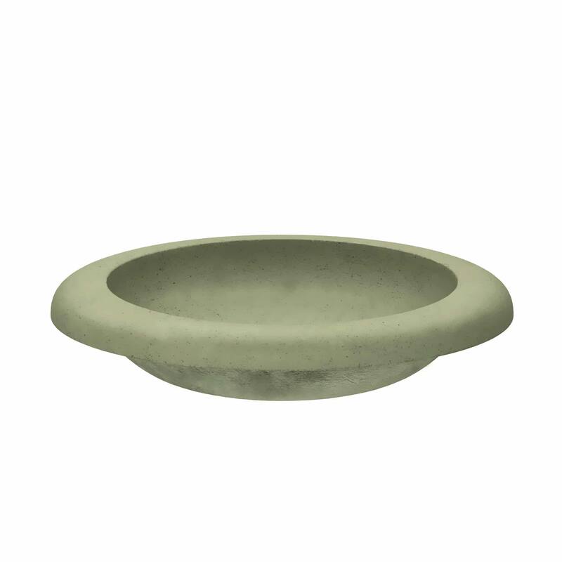Cuyama NativeStone and Concrete Drop-in Bathroom Sink - 21" x 15" x 5"