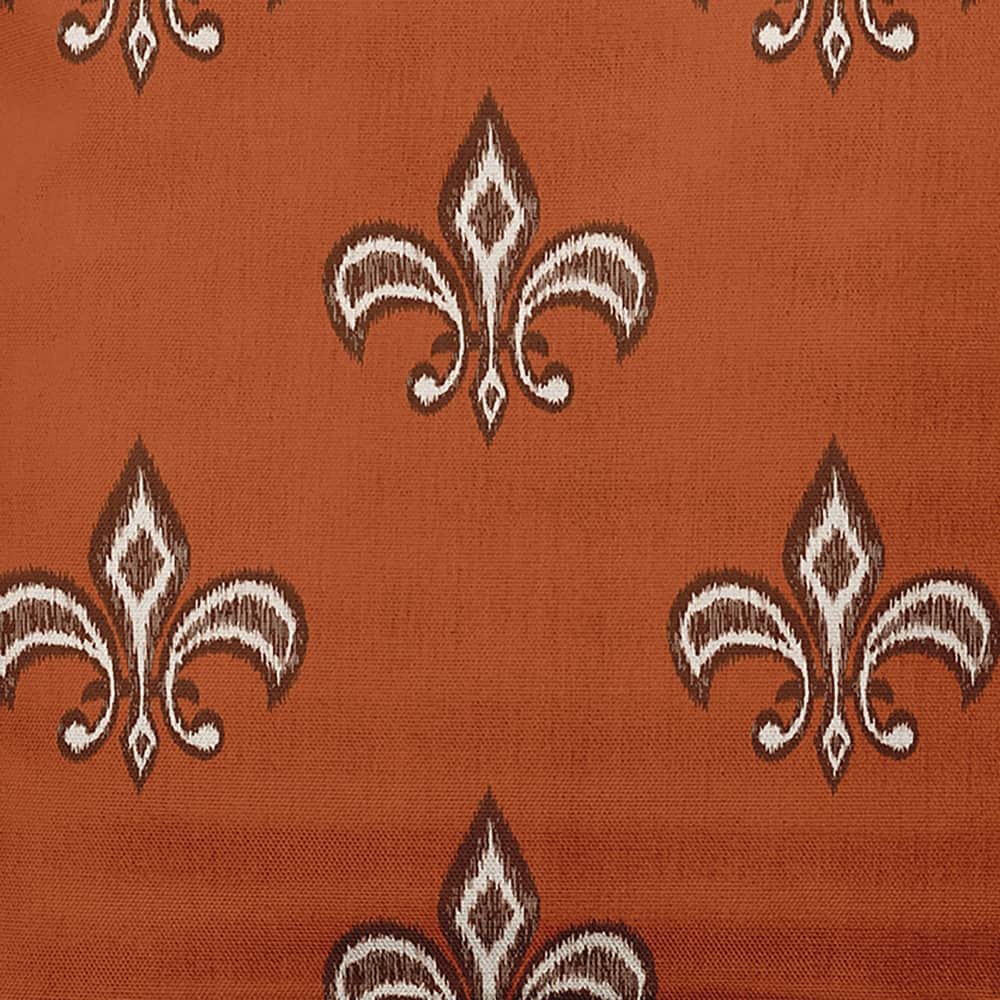 Fleur de Lis Decorative Throw Pillow