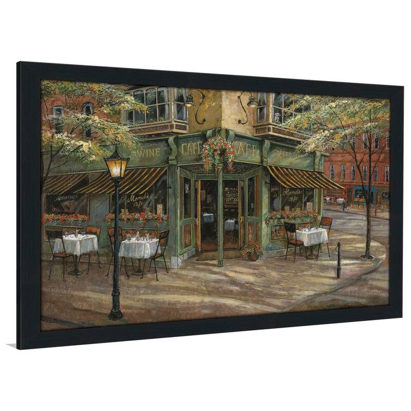 "Mandis Cafe" by Ruane Manning Print on Acrylic