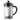 French Press Coffee Maker Percolator Pot,800ml Clear,Insulated