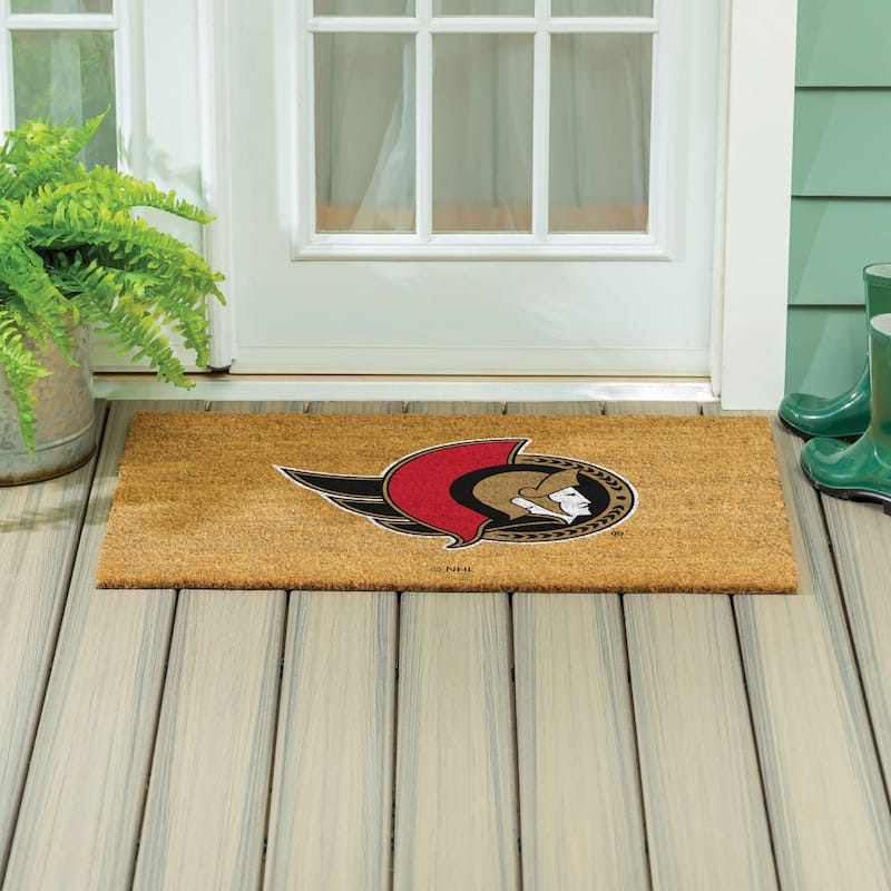 Ottawa Senators Full Color Indoor/Outdoor Coir Mat