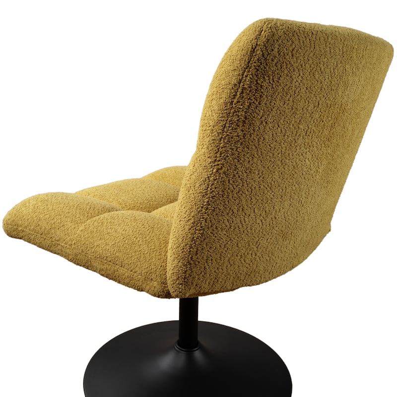 Art Leon Fabric Swivel Accent Chair with Ottoman