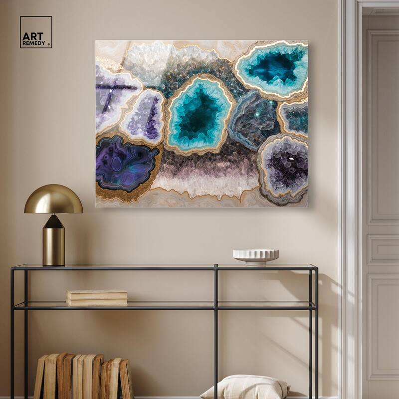 Mineral Multiverse Acrylic by Art Remedy, Ready to Hang