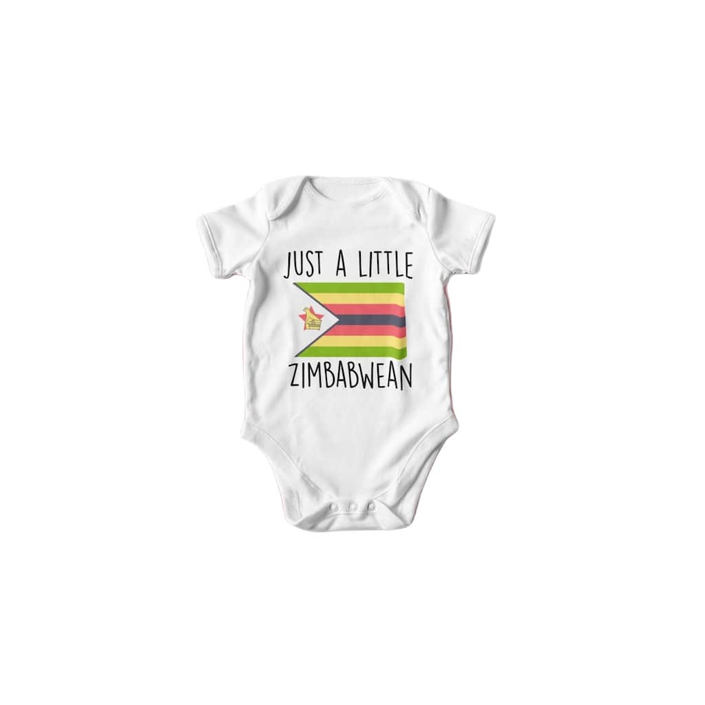 Zimbabwe - Baby Boy Girl Clothes Infant Bodysuit Funny Cute Newborn