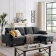 preview thumbnail 16 of 30, Modular Sectional Sofa Couch L Shaped With Storage Ottoman and Side Bags For Living Room