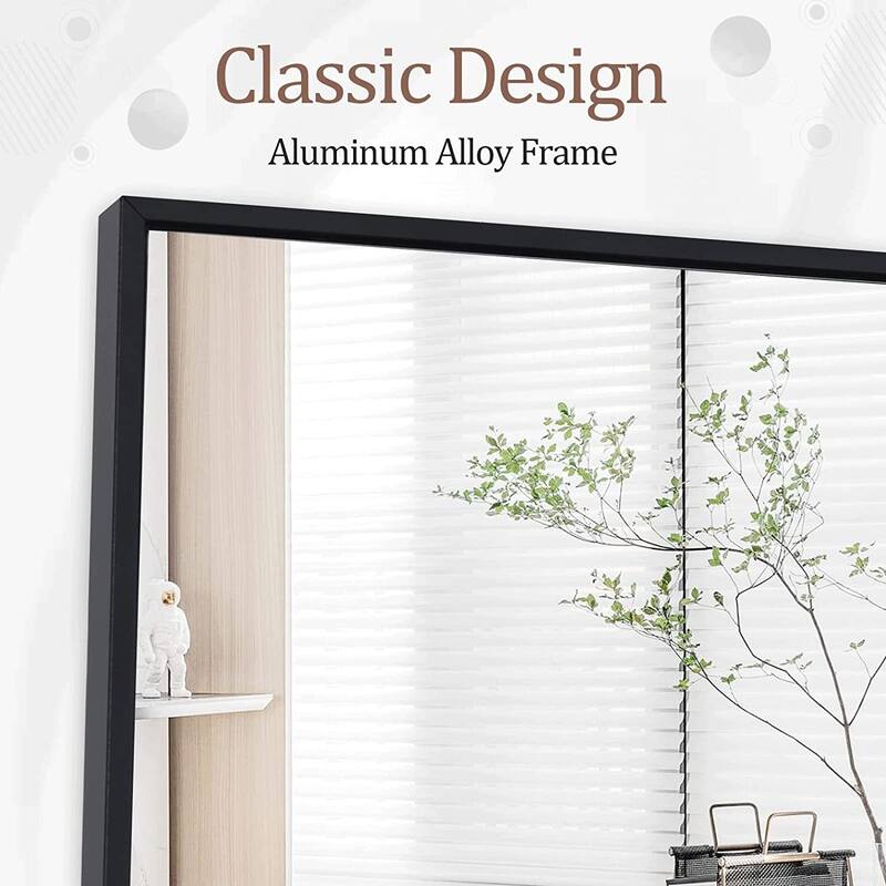 58 x 18 Rectangle Full Length Mirror for Hanging and leaning