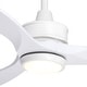 preview thumbnail 11 of 15, Curtiss 52 in. Indoor Outdoor Propeller Ceiling Fan with Wooden Blades, Dimmable LED Light Kit and Remote Control, 3 Speeds