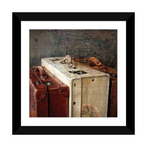 iCanvas "Suitcases II" by Symposium Design