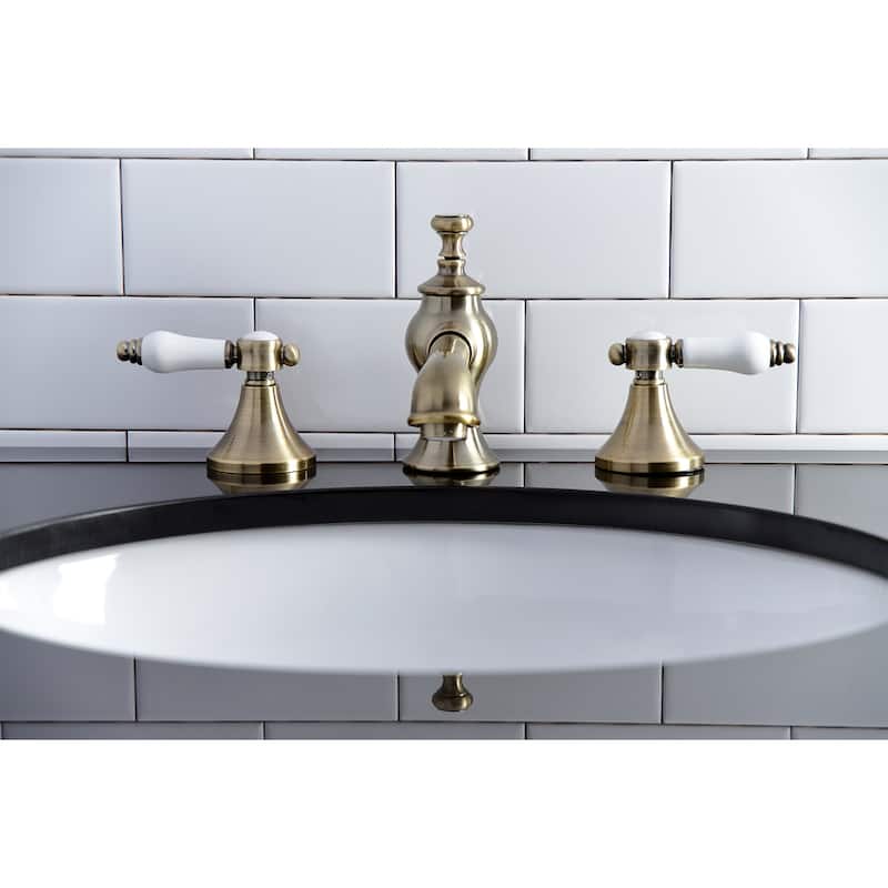 Kingston Brass Bel-Air 1.2 GPM Widespread Bathroom Faucet with Pop-Up