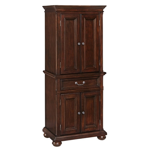 Colonial Classics Dark Cherry Pantry Cabinet. Opens flyout.