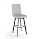 Option Light Grey Polyester / Black Metal