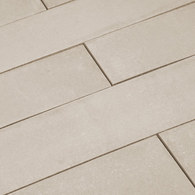 Cadence 3x16 Soft Gray Porcelain Subway Wall and Floor Tile (14.21 sq ft/case) - 44 Pack