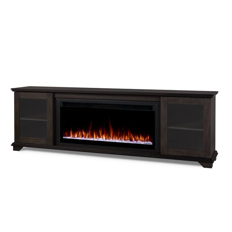 Benjamin 81" Smart Landscape Electric Fireplace by Real Flame