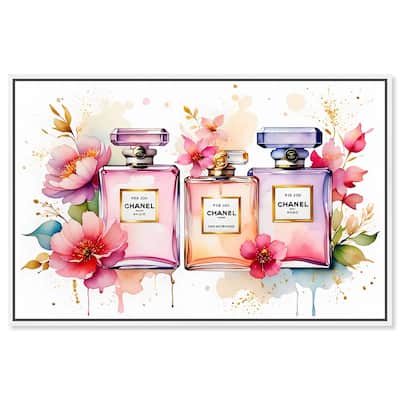 Floral Fragrance Canvas by Art Remedy