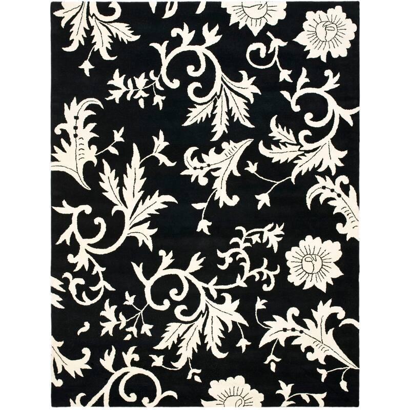 SAFAVIEH Handmade Soho Stephani Floral Vines N.Z. Wool Rug