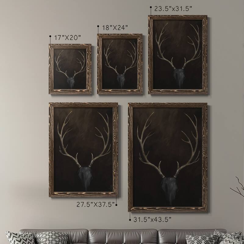 Buck-Premium Framed Canvas - Ready to Hang