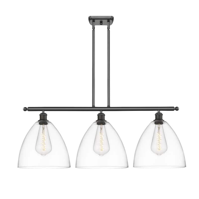 Innovations Lighting 516-3I-14-39 Bristol Linear Bristol 3 Light 39" - Oil Rubbed Bronze / Clear