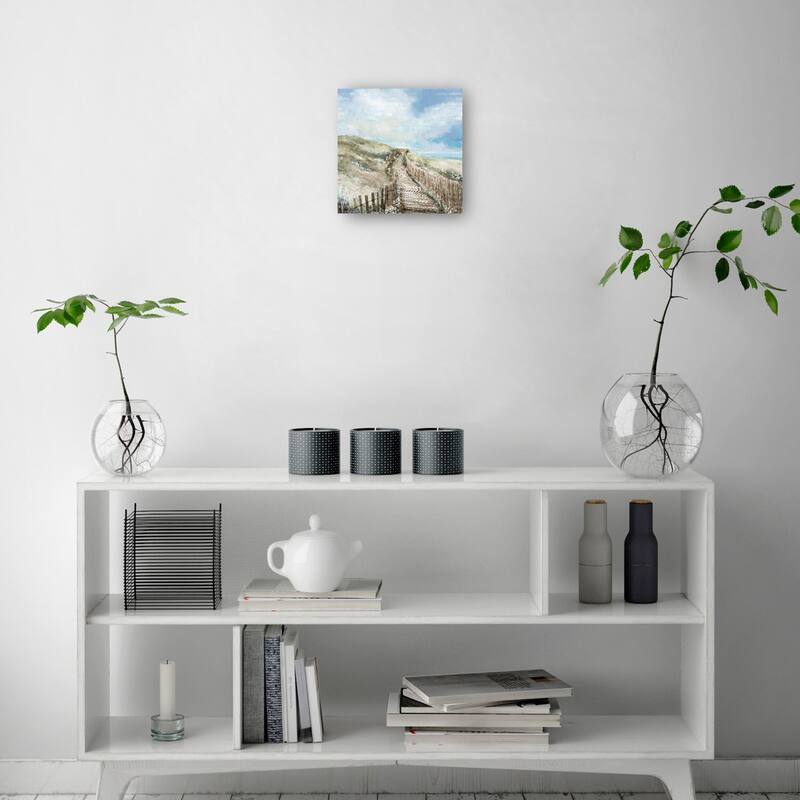 Seaside Walk By Studio Arts Canvas Art Print