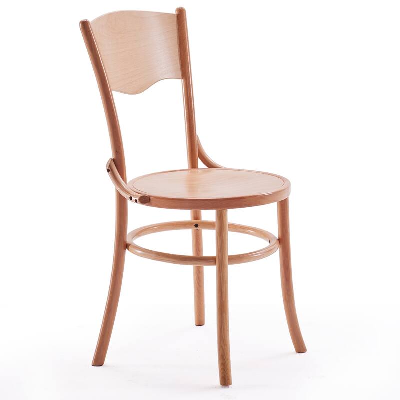 Solid Wood Dining Set of 2, Rustic Farmhouse Kitchen & Dining Room Chairs, Mid Century Table Chairs, Fully Assembled