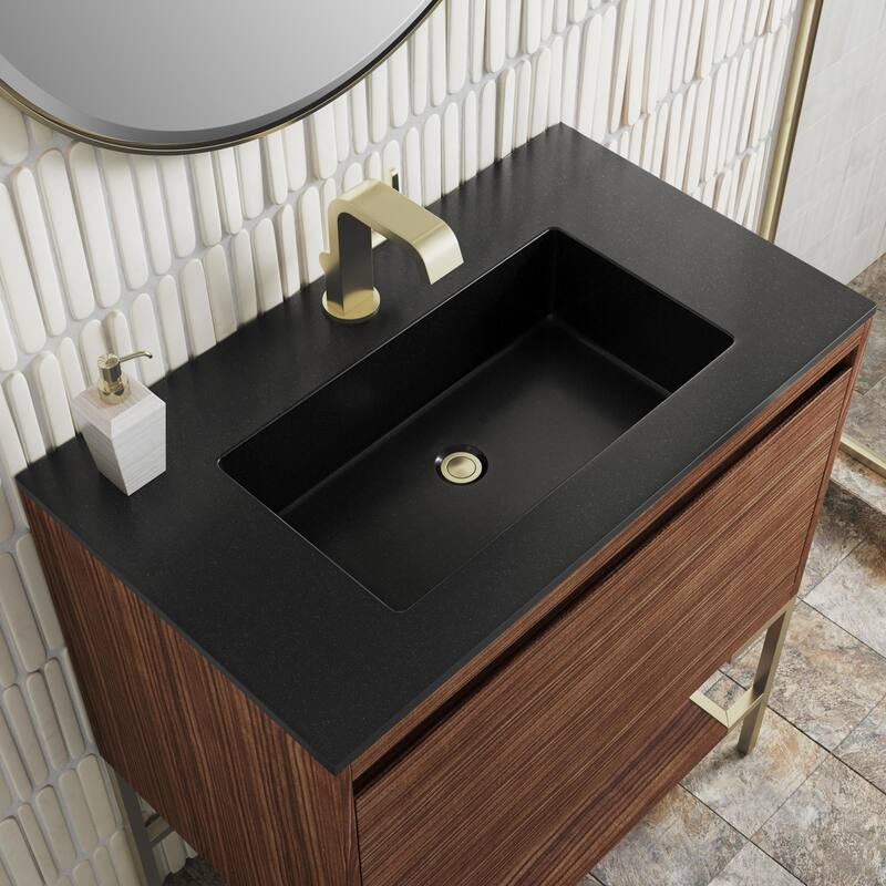 James Martin Vanities 805-V31.5-CB-CH Mantova 32" Single Basin Poplar