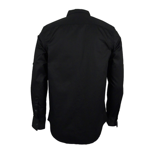 INC International Concepts Mens Shine-Trim Long-Sleeve Shirt