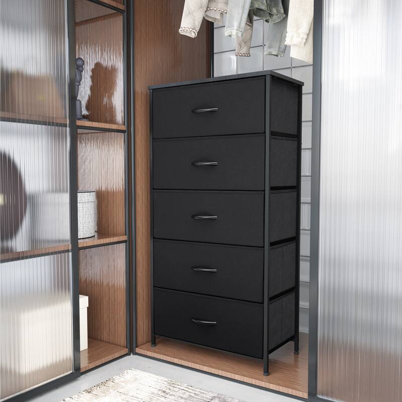 VredHom Vertical 5 Drawers Storage Tower