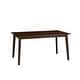 preview thumbnail 18 of 16, Linon Dolan Solid Rubberwood 60-inch Dining Table