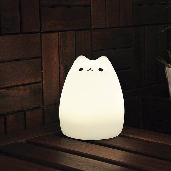 Shop What On Earth Color Changing Led Cat Night Light Cute