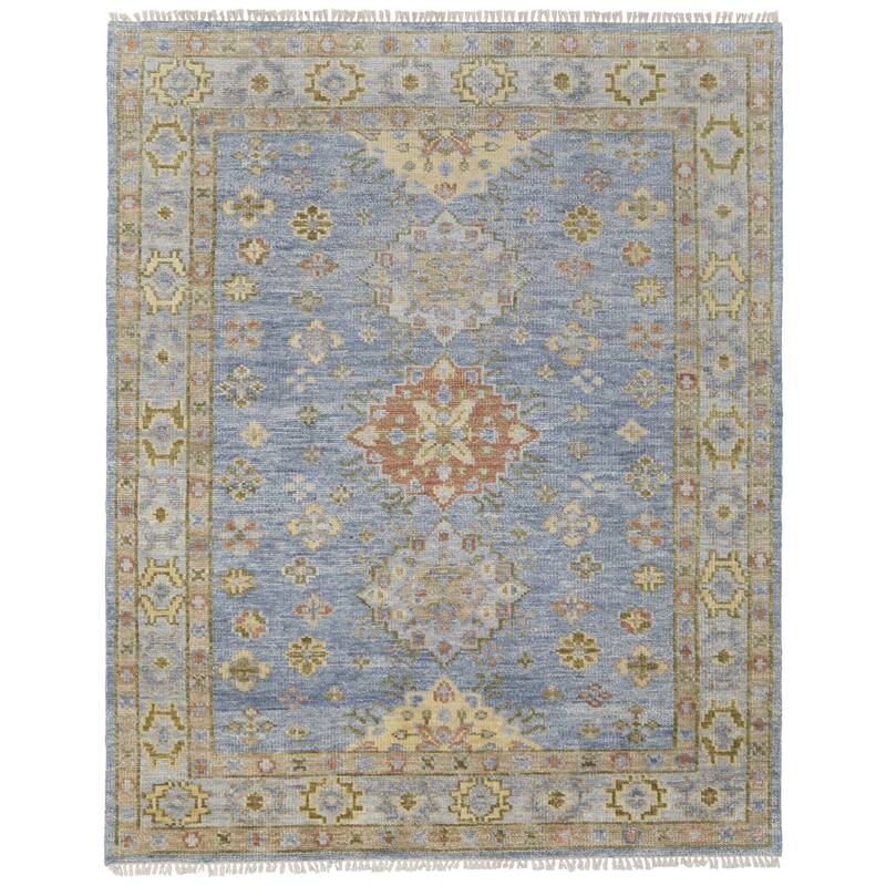 HomeRoots Geometric Bohemian Rectangle Area Rug