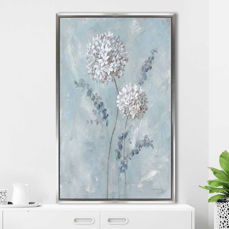 "Airy Blooms II" Print on Floating Canvas
