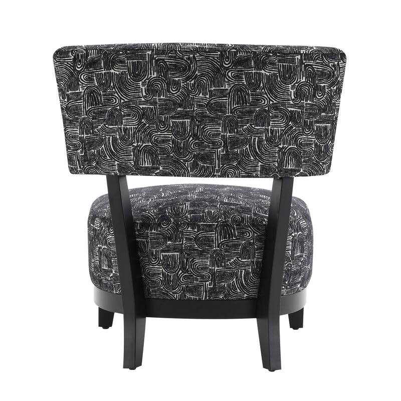 Furniture of America Phaen Modern 28-inch Pattern Fabric Accent Chair