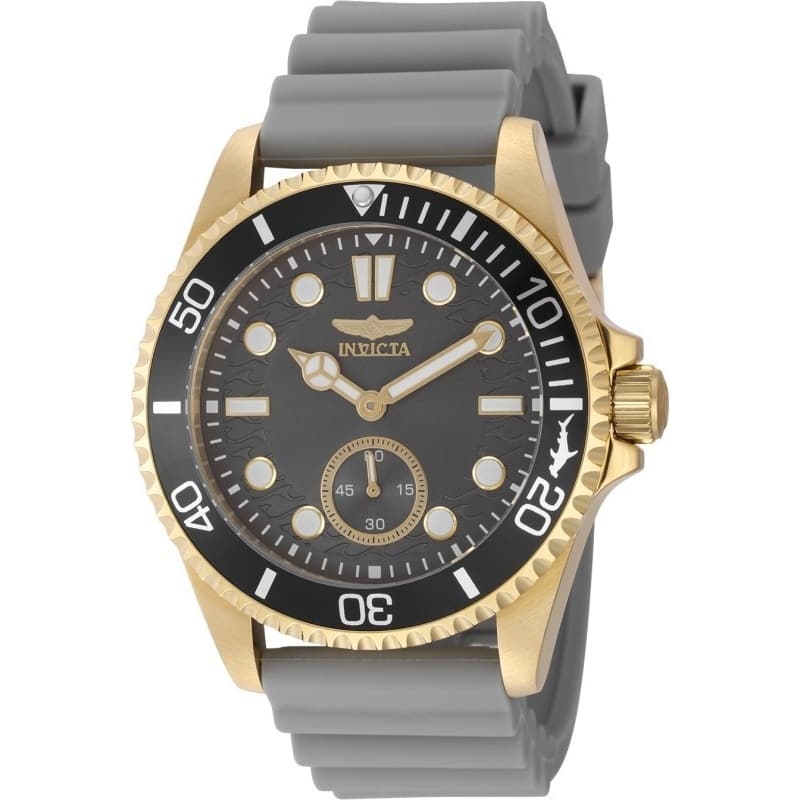 Invicta Men's 49354 Pro Diver Quartz VD78 Charcoal Dial Watch