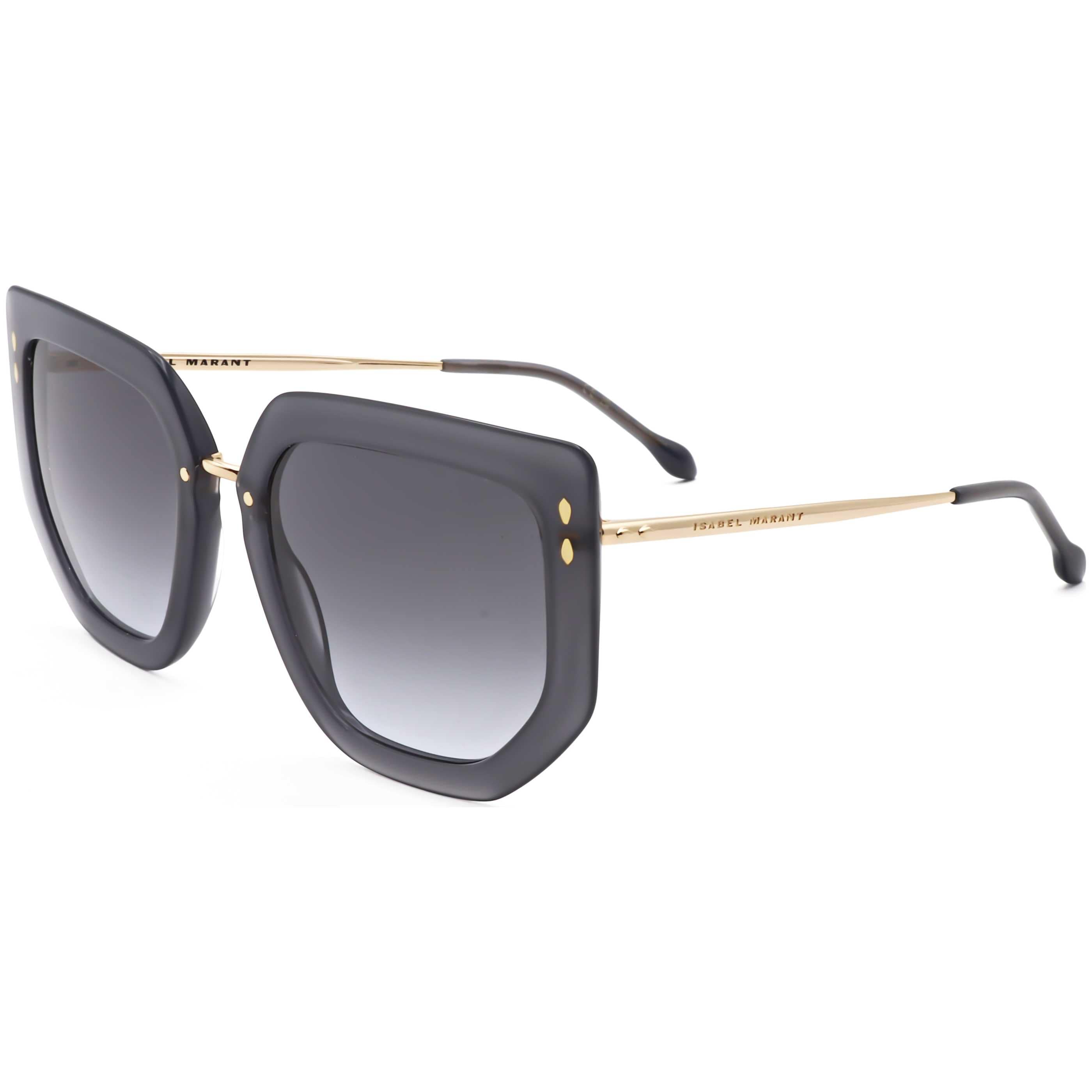 Isabel Marant Women's 55mm Grey Gold Sunglasses IM0149-S-FT3-55