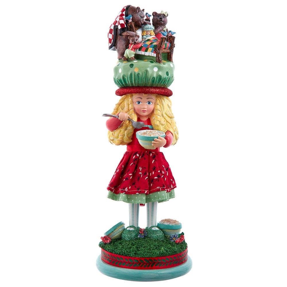 Kurt Adler 15.5-Hollywood Goldilocks Nutcracker - Multicolored