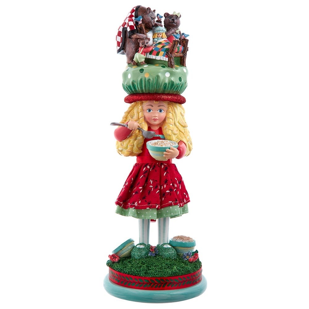 Kurt Adler 15.5-Hollywood Goldilocks Nutcracker - Multicolored