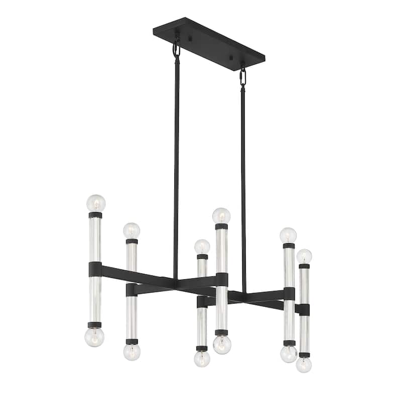 Kingsburg 12-Light Linear Chandelier (RELEASED)