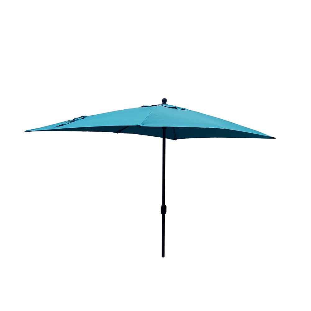 Shop Black Friday Deals On 10 X6 5 Rectangle Market Patio Umbrella 7 Colors Overstock 31876479