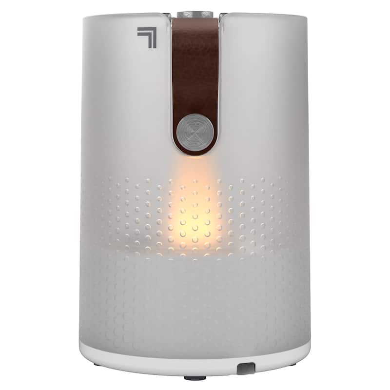 Votiv 4 Ultrasonic Humidifier with Flameless Candlelight, Touch Controls, Cool Mist