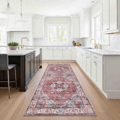 Delara Machine Washable Area Rug, Soft & Durable, Non-Slip Backing, Eco- Friendly GRS certified.
