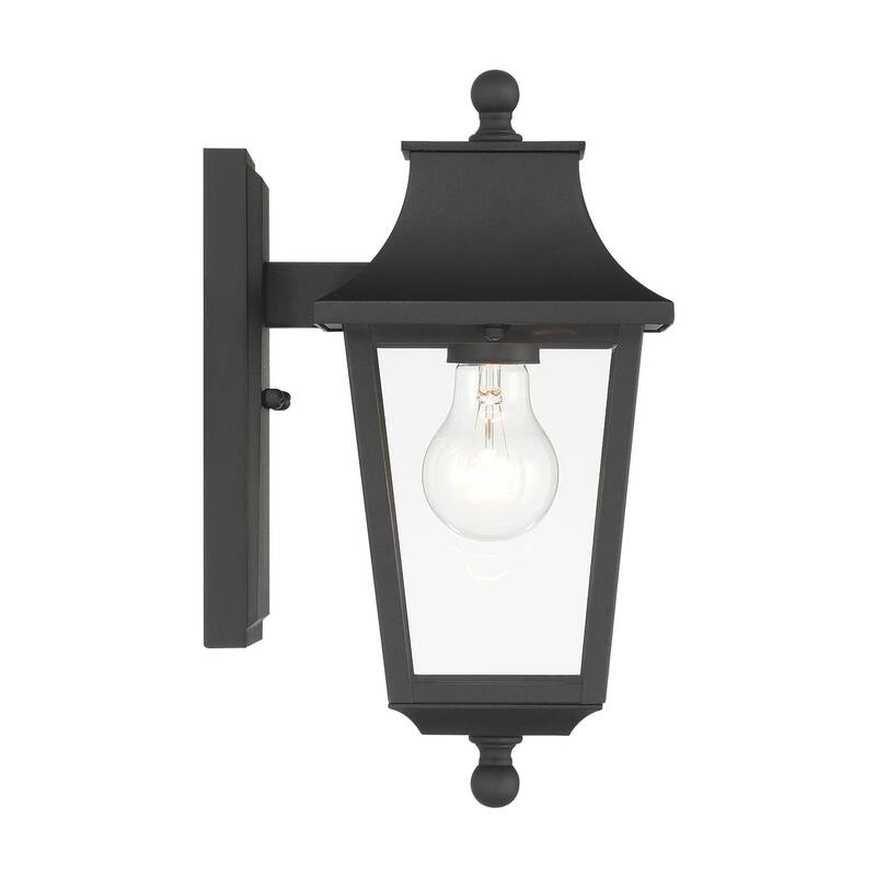The Great Outdoors 73341 Altimeter 13" Tall Outdoor Wall Sconce with