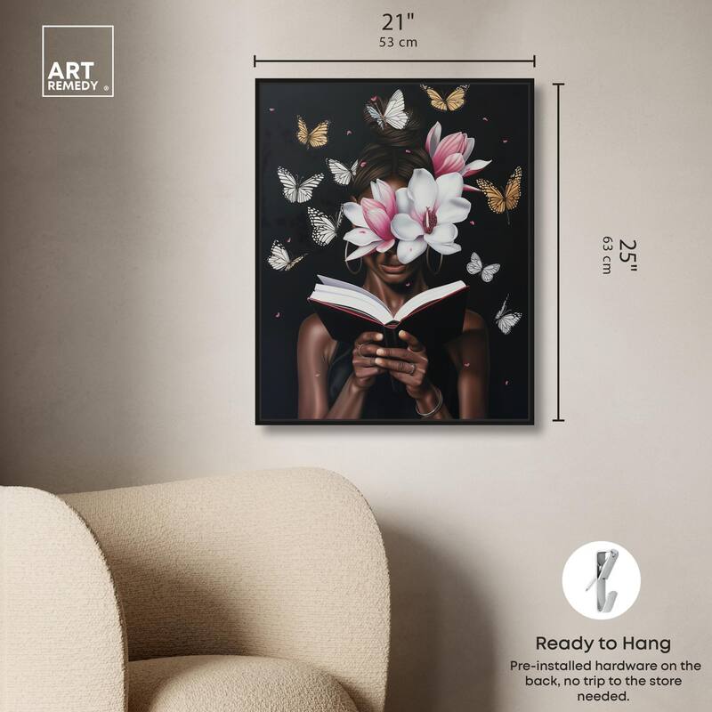 Pages of Flight Canvas by Art Remedy