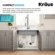 preview thumbnail 16 of 16, KRAUS WasteGuard Continuous Feed Garbage Disposal for Kitchen Sinks