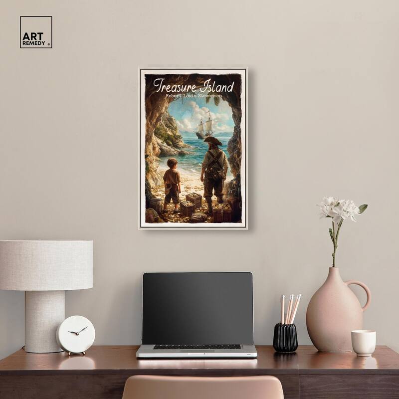 Treasure Island Classic Canvas by Art Remedy