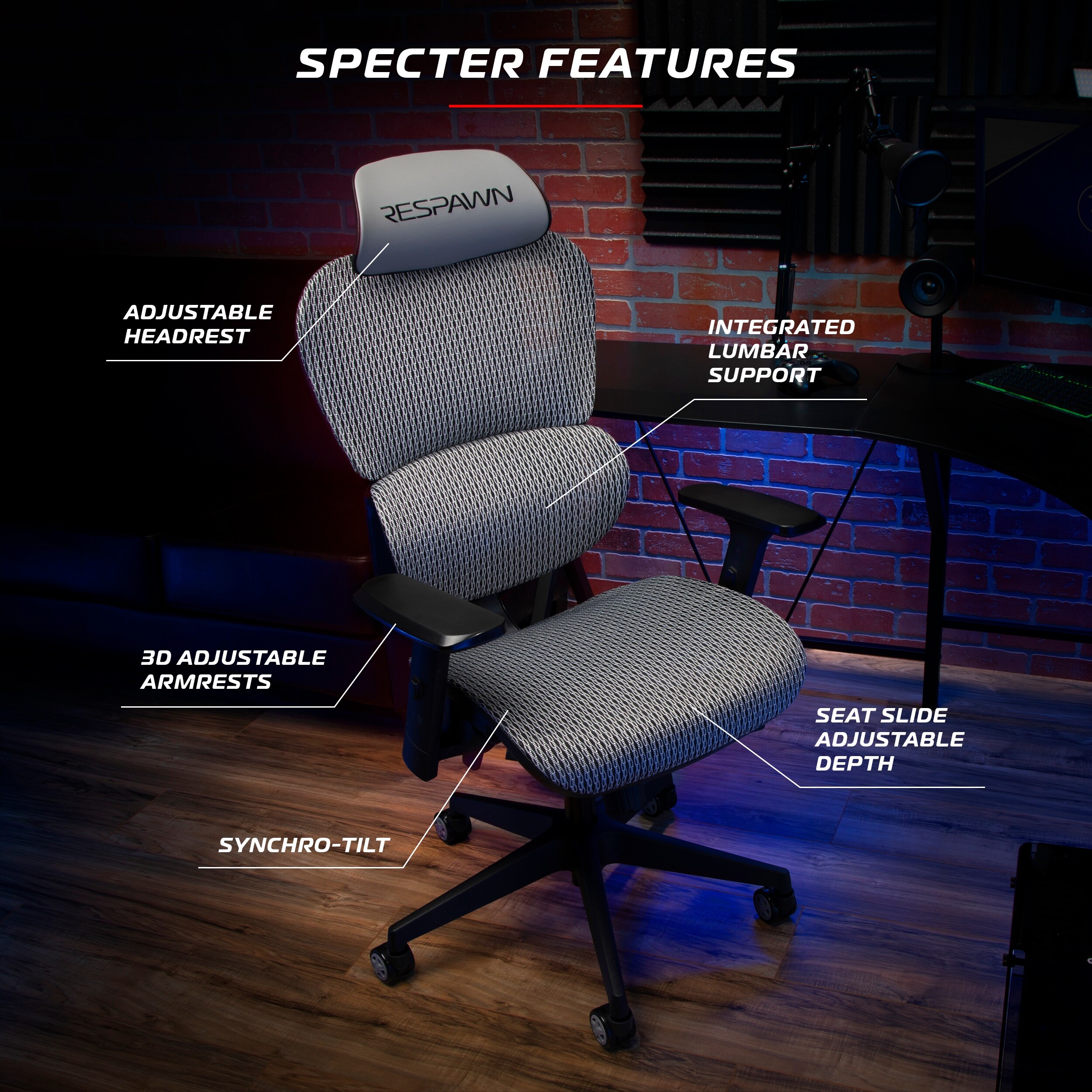 Full Mesh Ergonomic Gaming Chair